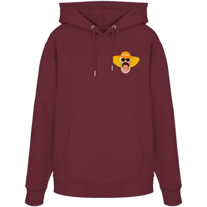 Lenny orange - Organic Hoodie – Bild 6