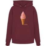 Leck mich - Organic Hoodie – Bild 5
