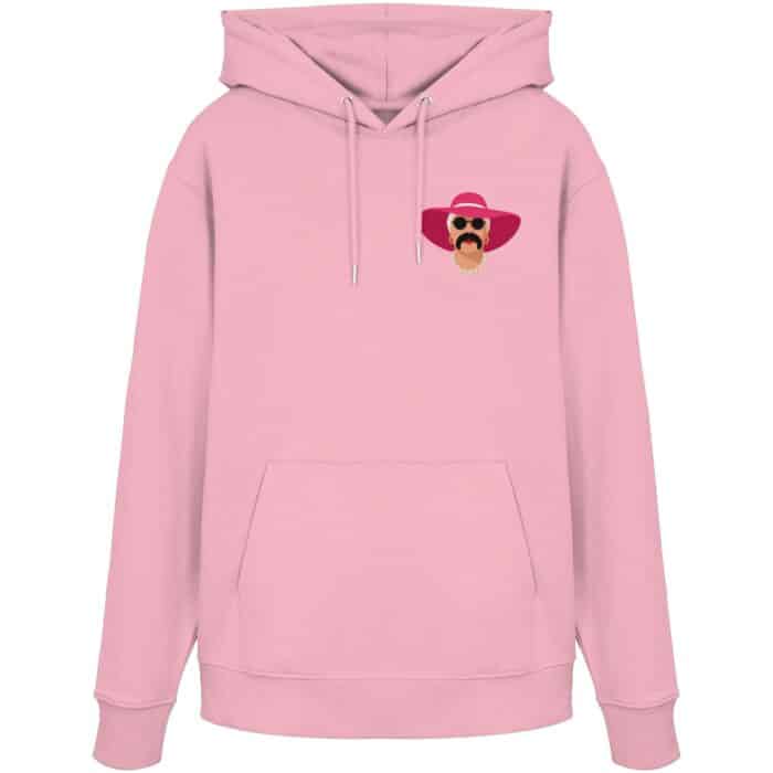Lenny pink - Organic Hoodie – Bild 9