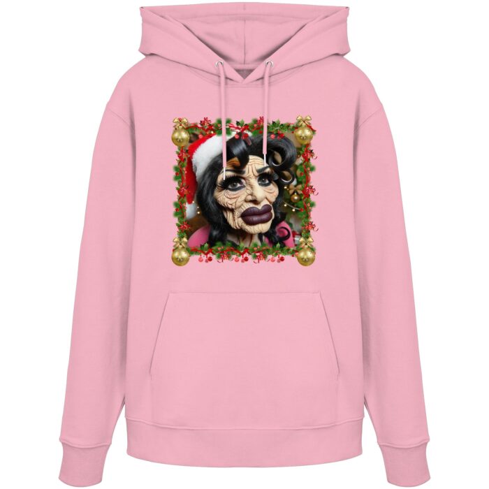 Milf Christmas - Organic Hoodie – Bild 3