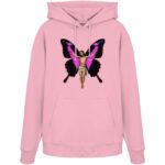 Jesus Butterfly 5 - Organic Hoodie – Bild 5