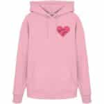Pens Heart small - Organic Hoodie – Bild 9