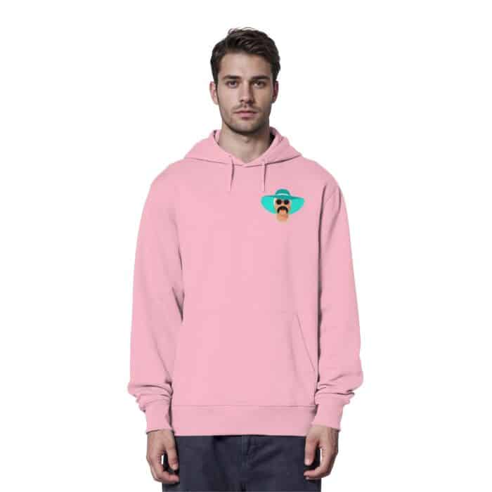 Lenny mint - Organic Hoodie – Bild 10