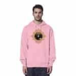 Jesus in Smoking - Organic Hoodie – Bild 6