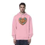Lebkuchenherz Burschi - Organic Hoodie – Bild 6