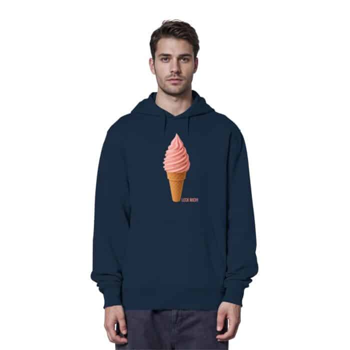 Leck mich - Organic Hoodie – Bild 10