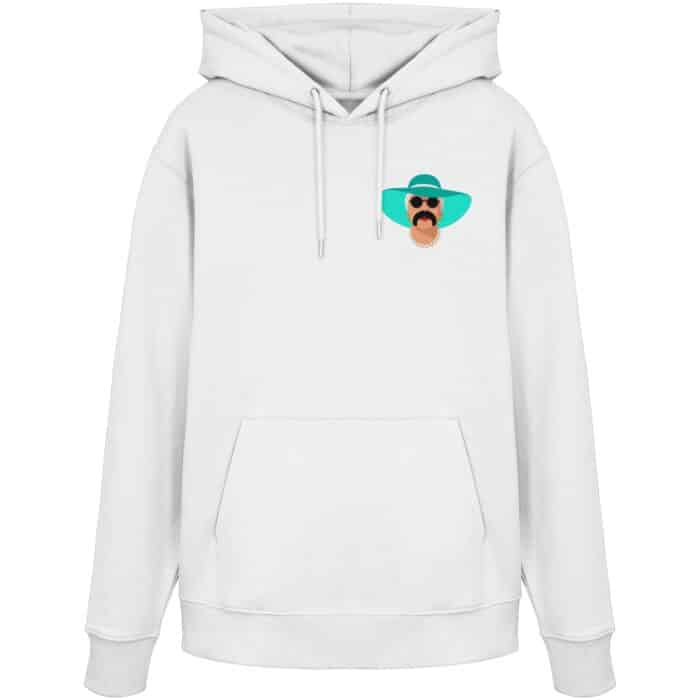 Lenny mint - Organic Hoodie – Bild 16