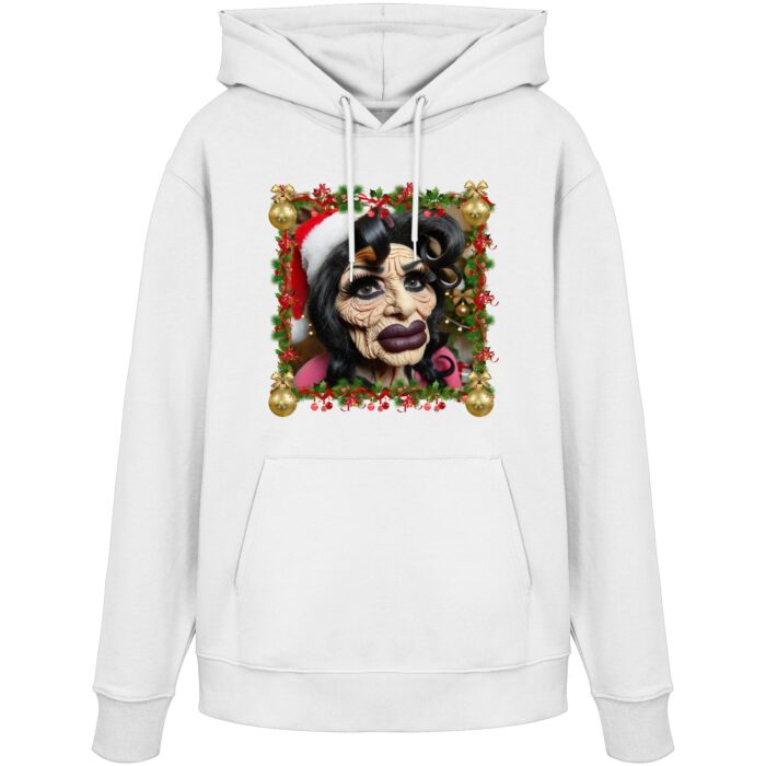 Milf Christmas - Organic Hoodie – Bild 5