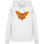 Jesus Butterfly 9 - Organic Hoodie – Bild 9