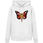 Jesus Butterfly 10 - Organic Hoodie – Bild 9