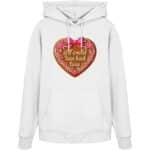 Lebkuchenherz If i could turn back time - Organic Hoodie – Bild 9