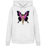 Jesus Butterfly 5 - Organic Hoodie – Bild 9
