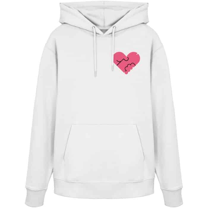 Pens Heart small - Organic Hoodie – Bild 16