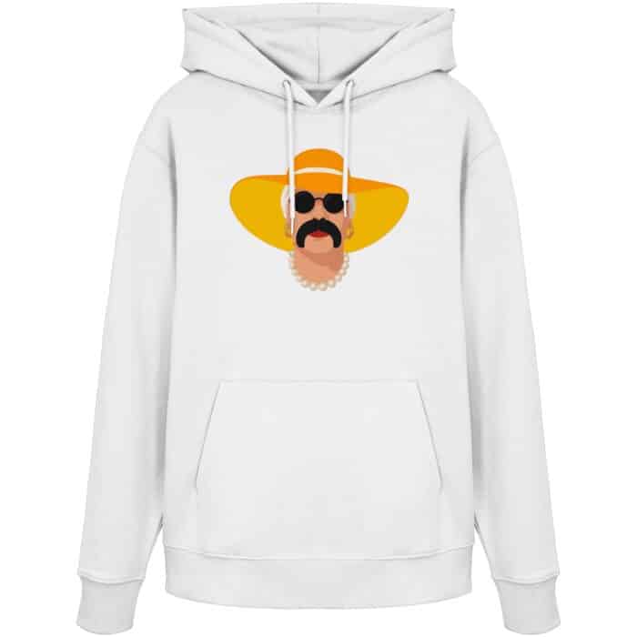 Lenny orange full - Organic Hoodie – Bild 9