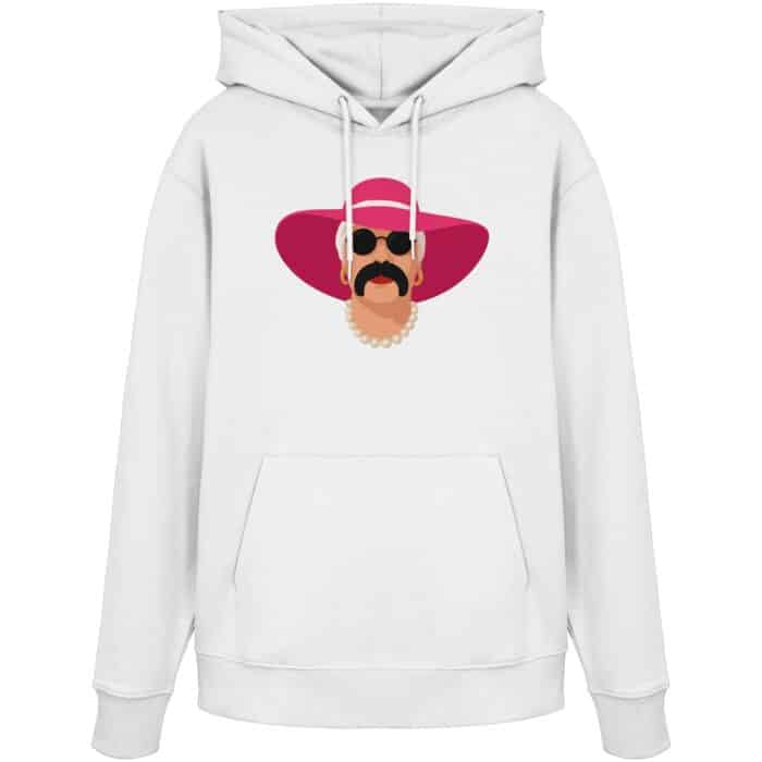 Lenny pink full - Organic Hoodie – Bild 9