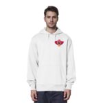 Lenny pink - Organic Hoodie – Bild 13