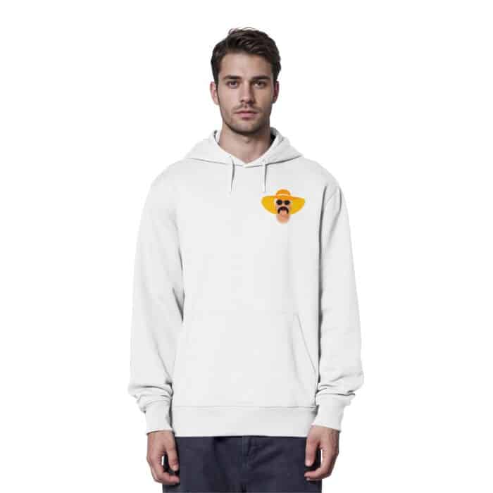 Lenny orange - Organic Hoodie – Bild 13