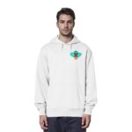 Lenny mint - Organic Hoodie – Bild 13