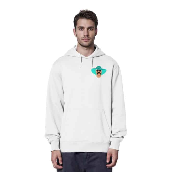 Lenny mint - Organic Hoodie – Bild 13