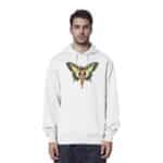 Jesus Butterfly 8 - Organic Hoodie – Bild 10