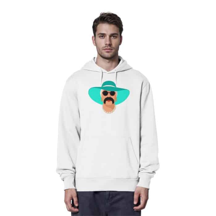 Lenny mint full - Organic Hoodie – Bild 10