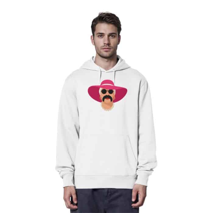 Lenny pink full - Organic Hoodie – Bild 10