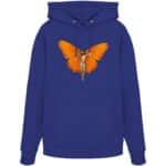 Jesus Butterfly 9 - Organic Hoodie – Bild 13