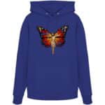 Jesus Butterfly 10 - Organic Hoodie – Bild 13