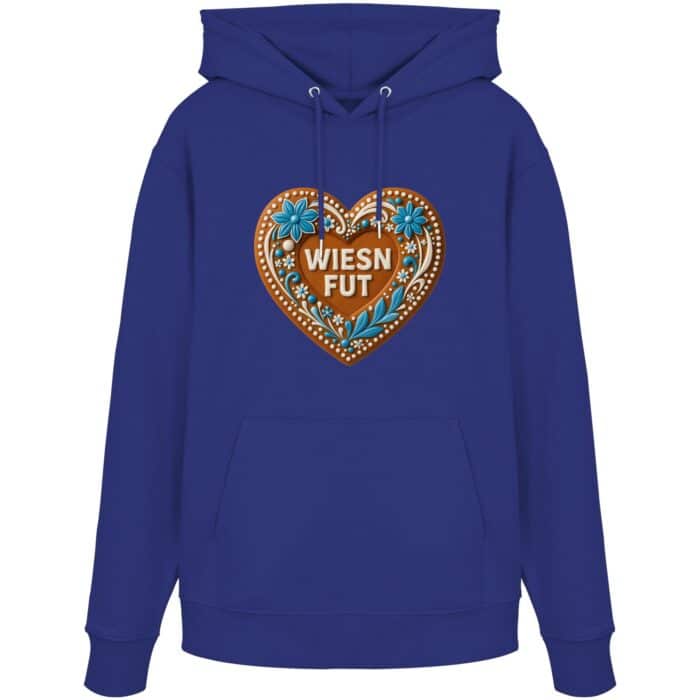 Lebkuchenherz Wiesn Fut - Organic Hoodie – Bild 13