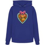 Lebkuchenherz Chihuahua - Organic Hoodie – Bild 13