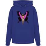 Jesus Butterfly 5 - Organic Hoodie – Bild 13
