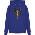 Jesus Butterfly 1 - Organic Hoodie – Bild 13