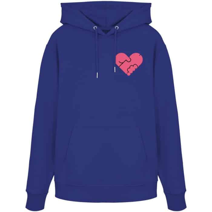 Pens Heart small - Organic Hoodie – Bild 17