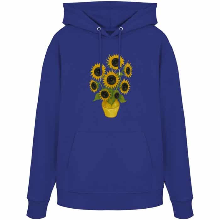 Sonnenblumen - Organic Hoodie – Bild 13