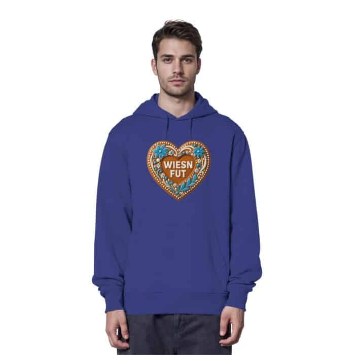 Lebkuchenherz Wiesn Fut - Organic Hoodie – Bild 14