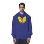 Jesus Butterfly 2 - Organic Hoodie – Bild 14