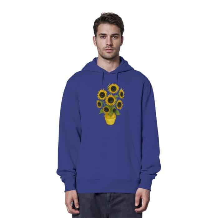 Sonnenblumen - Organic Hoodie – Bild 14