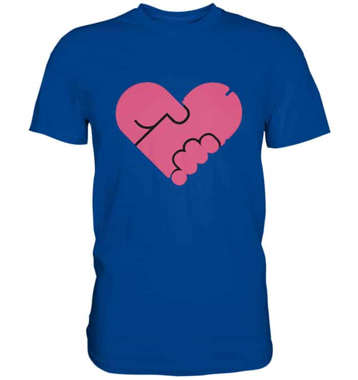 Pens heart - Premium Classic T-Shirt – Bild 5