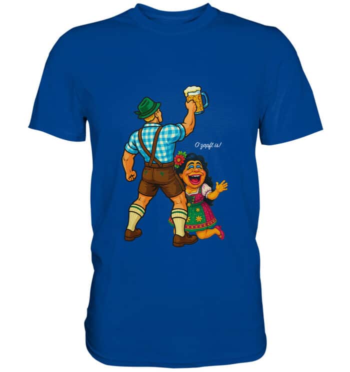 O´zapft is! - Premium Classic T-Shirt – Bild 5