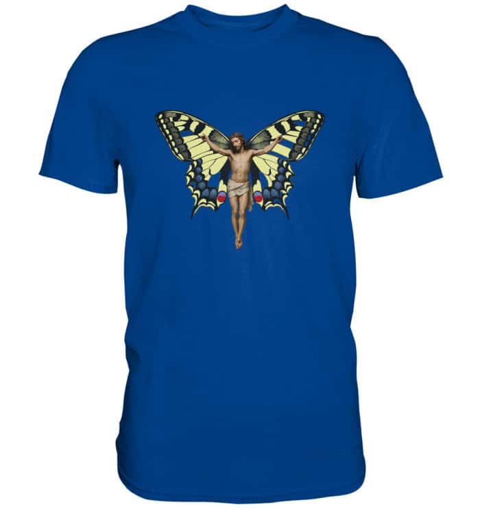 Jesus Butterfly 8 - Premium Classic T-Shirt – Bild 5