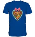 Lebkuchenherz Chihuahua - Premium Classic T-Shirt – Bild 5