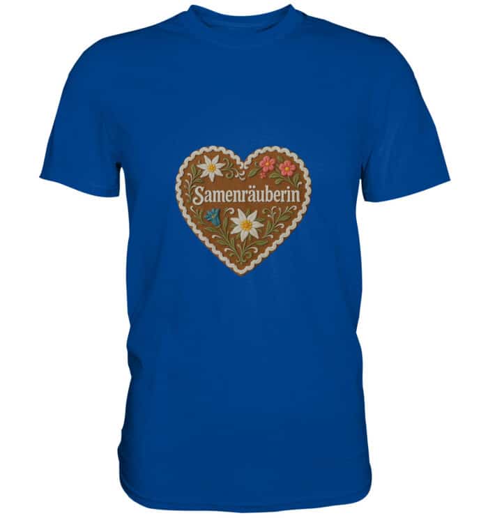 Herz Samenräuberin - Premium Classic T-Shirt – Bild 3
