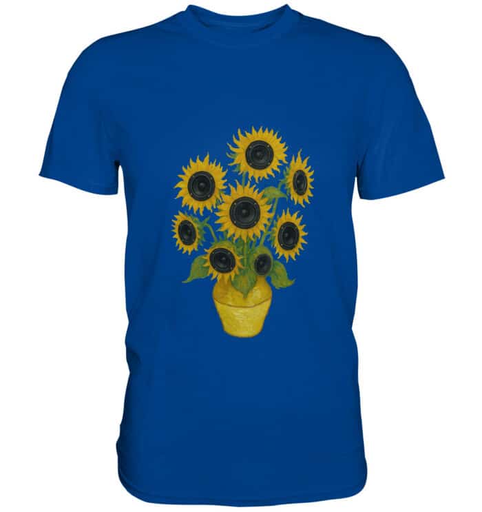 Sonnenblumen - Premium Classic T-Shirt – Bild 5