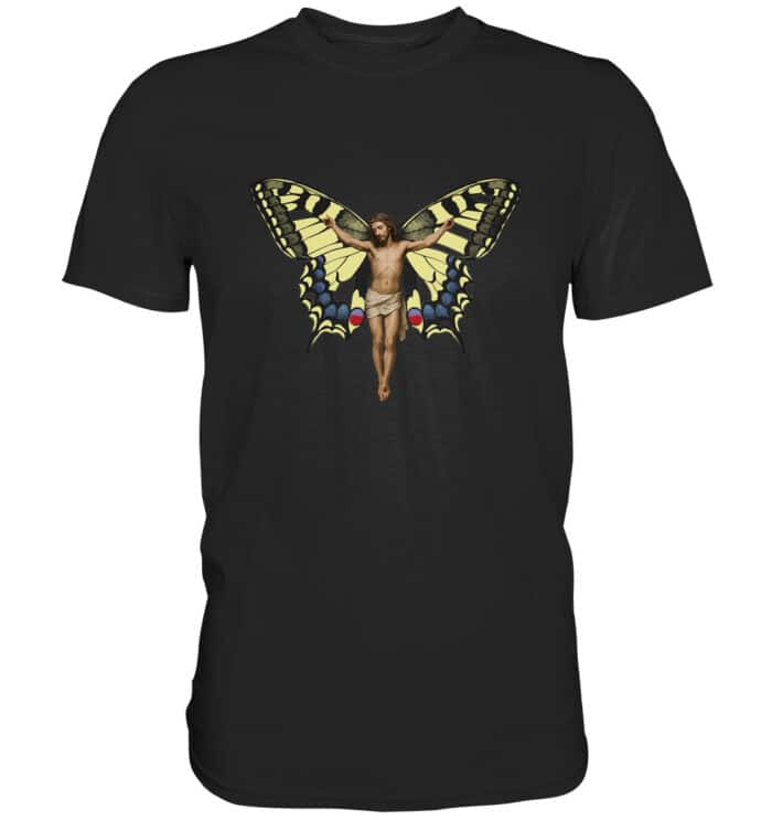 Jesus Butterfly 8 - Premium Classic T-Shirt – Bild 1