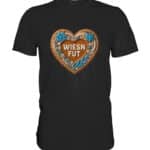 Lebkuchenherz Wiesn Fut - Premium Classic T-Shirt