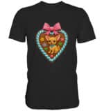 Lebkuchenherz Chihuahua - Premium Classic T-Shirt