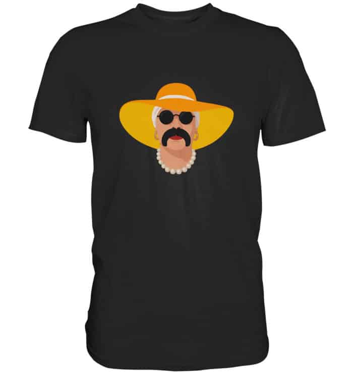Lenny orange full - Premium Classic T-Shirt – Bild 1