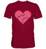 Pens heart - Premium Classic T-Shirt – Bild 18