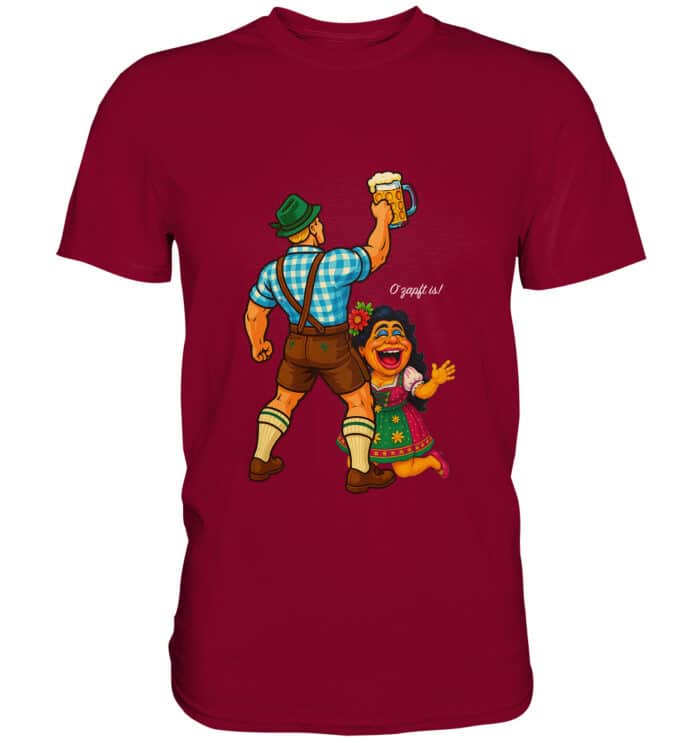 O´zapft is! - Premium Classic T-Shirt – Bild 13