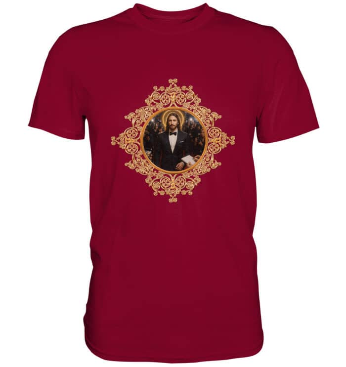 Jesus in Smoking - Premium Classic T-Shirt – Bild 18